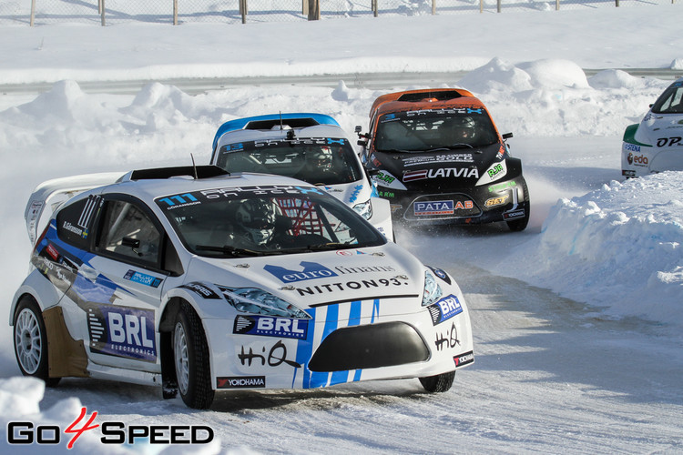 Baumanis debitē 'RallyX On Ice' sacensībās