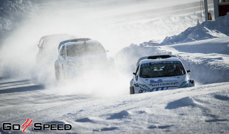 Baumanis debitē 'RallyX On Ice' sacensībās