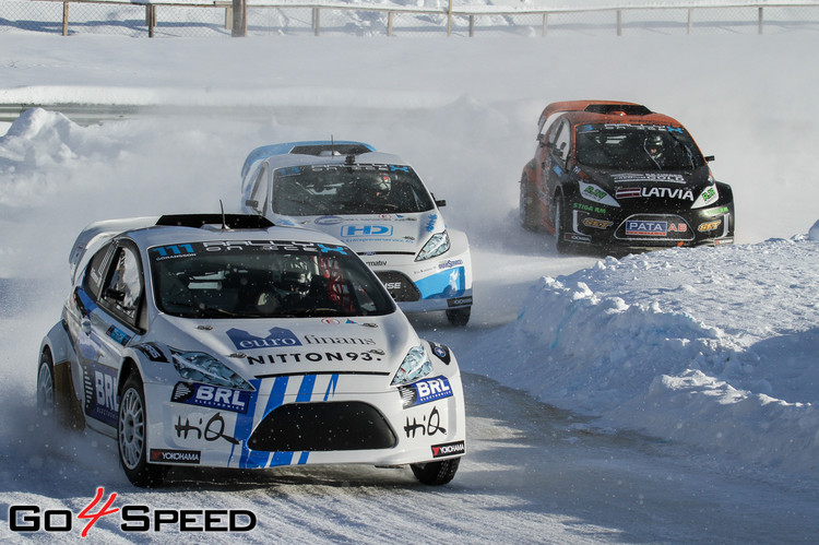 Baumanis debitē 'RallyX On Ice' sacensībās