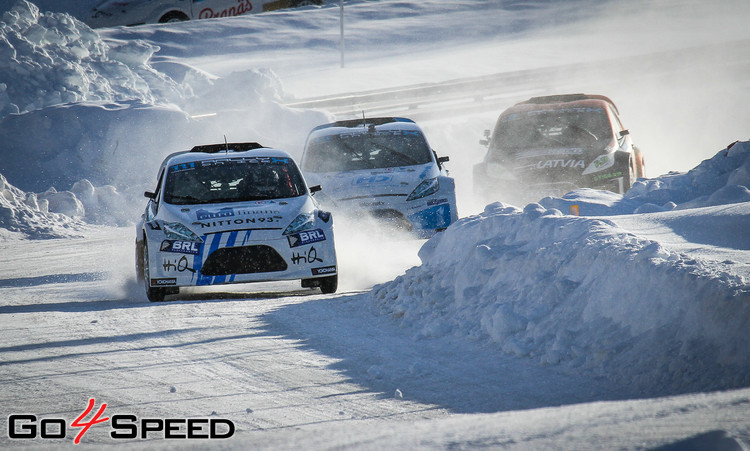 Baumanis debitē 'RallyX On Ice' sacensībās