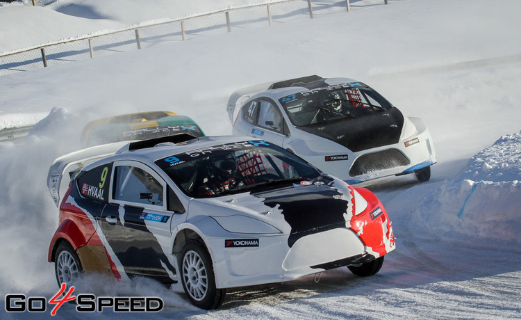 Baumanis debitē 'RallyX On Ice' sacensībās