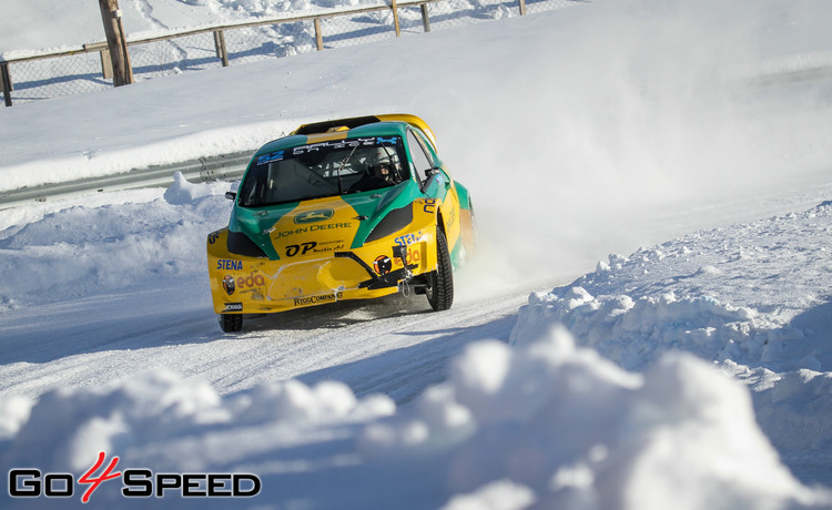 Baumanis debitē 'RallyX On Ice' sacensībās