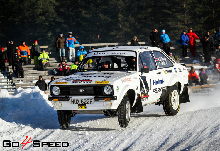 Baumanis debitē 'RallyX On Ice' sacensībās