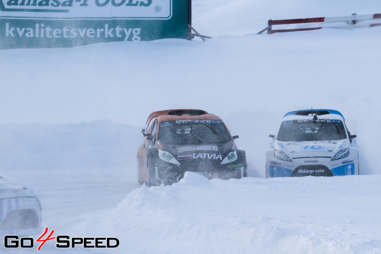 Baumanis debitē 'RallyX On Ice' sacensībās