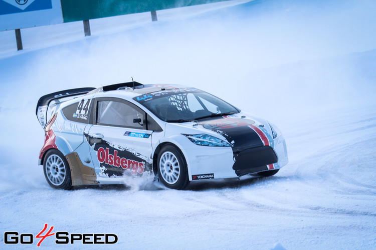 Baumanis debitē 'RallyX On Ice' sacensībās