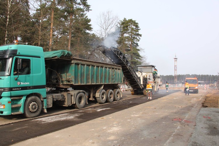 Biķernieku trasē turpinās vērienīgi rekonstrukcijas darbi