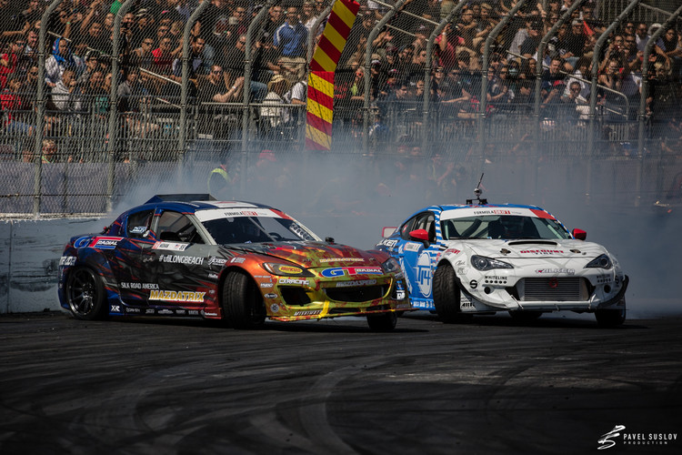 Blušs debitē 'Formula Drift' čempionātā