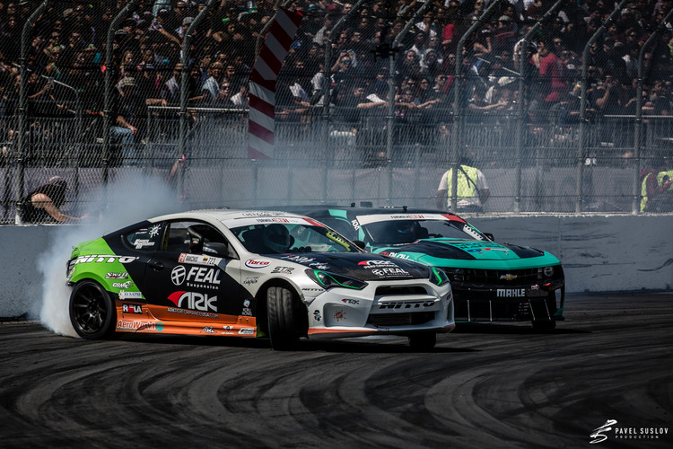 Blušs debitē 'Formula Drift' čempionātā