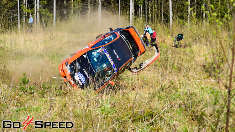 Neško/Briedis kūleņo Snēpeles ātrumposmā