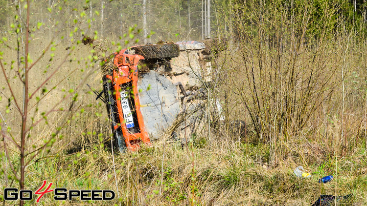 Neško/Briedis kūleņo Snēpeles ātrumposmā