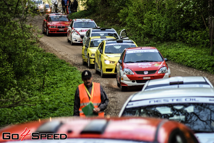 Rally Talsi testa ātrumposms