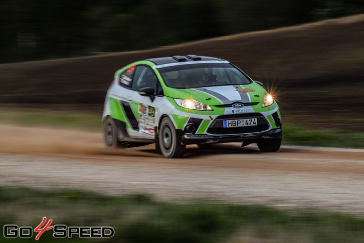 Rally Talsi testa ātrumposms