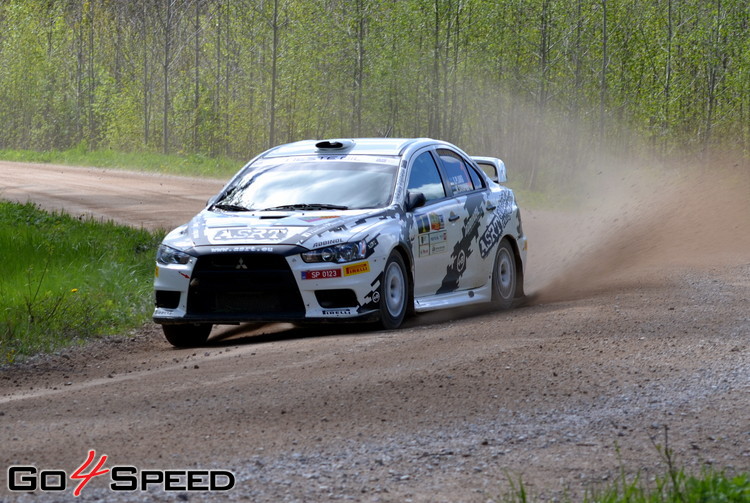 'Rally Talsi' 1.diena