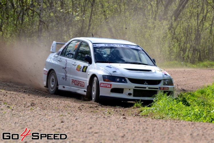 'Rally Talsi' 1.diena