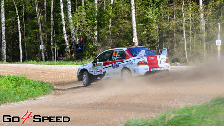 Rally Talsi 1. diena