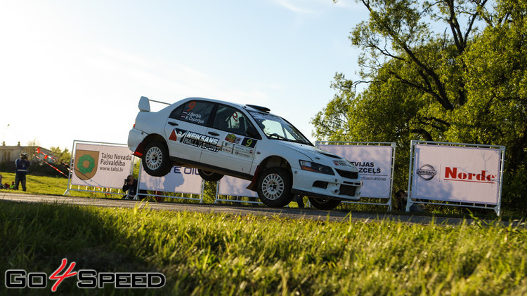 Rally Talsi 1. diena