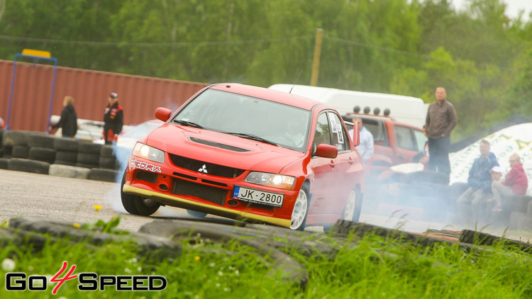 Rallija supersprinta 1.posms Jelgavā