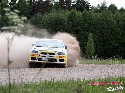 FOTO: Vorobjovs un Lielkājis gatavojas Utenas rallijam