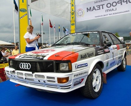 VIDEO: Latvala izcīna uzvaru ar vēsturisko Audi Quattro