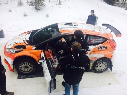 VIDEO: Lukjaņuks gatavojas debijai Zviedrijas WRC rallijā