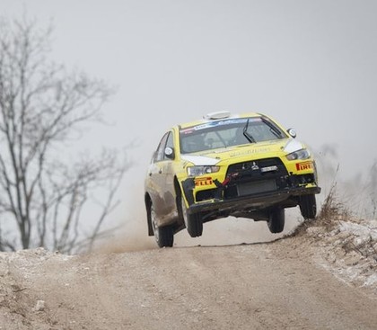 VIDEO: Ziemas rallija sezona Latvijā noslēgusies
