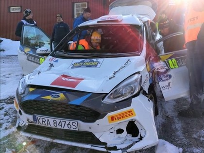 VIDEO: WRC eSports datorspēles uzvarētājs Zviedrijas WRC piedzīvo iespaidīgu avāriju