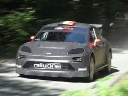 VIDEO: 'Project Rally One' testē jauno Rally1 automašīnu