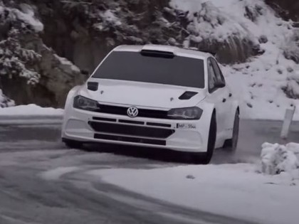 VIDEO: Grjazins aizvada testus ar 'Volkswagen Polo GTI R5' 
