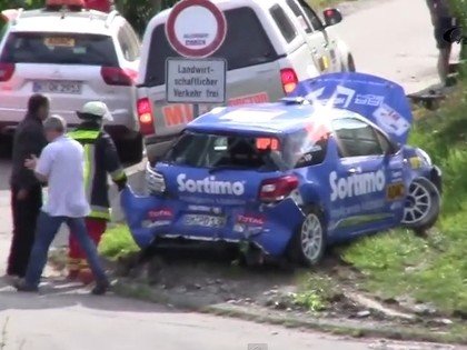 VIDEO: VIP brauciens beidzas ar smagu avāriju