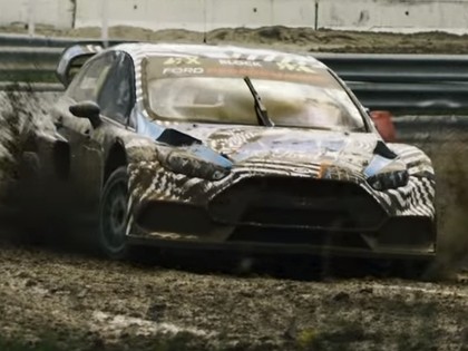 VIDEO: Bloks un Bakeruds aizvada pirmos testus ar jauno 'Ford Focus RS RX'