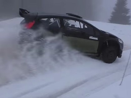 VIDEO: Gross ar Tanaka bijušo WRC auto testos demonstrē iespaidīgu ātrumu