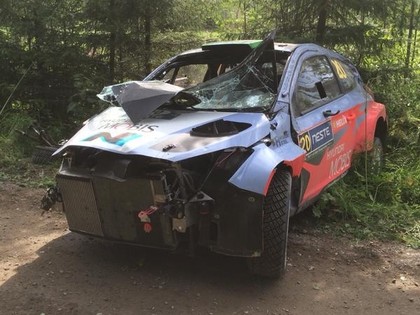 VIDEO, FOTO: Somijas WRC ātrie ceļi kļūdas nepiedod