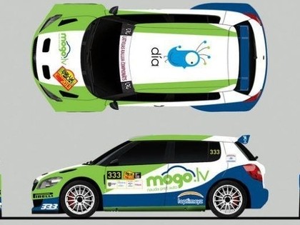 FOTO: Šlēgelmilha jaunais rallija auto