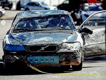 VIDEO: Folkreisa braucējs Aseriņš uzmet kūleni Biķernieku trasē