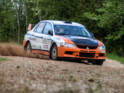 VIDEO: 'Rally Talsi' Shakedown ātrākais Samsonas, T.Lielkājis sagriežas