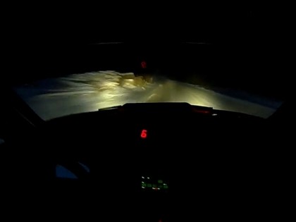 VIDEO: Samsonas Alūknses rallija testos tumsā ar 'BMW M3X' attīsta iespaidīgu ātrumu