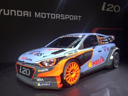  FOTO: 'Hyundai' prezentē jauno WRC un R5 modeli