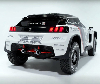 VIDEO: 'Peugeot' prezentē jauno Dakaras rallija auto