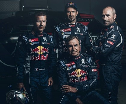 VIDEO: 'Peugeot Sport' prezentē 2016.gada Dakaras rallijreida 'Sapņu komandu'