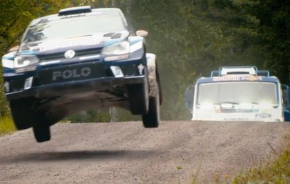 VIDEO: Latvalam Somijas slavenākajā ātrumposmā seko 1000 Zs jaudīgs Kamaz