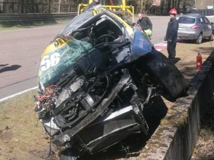 VIDEO: Somu sportists Biķerniekos uzmet deviņus kūleņus