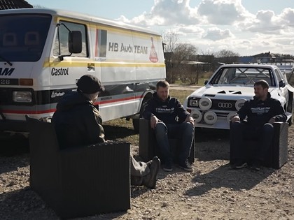 VIDEO: Brāļi Velmes īsteno bērnības sapni un būvē leģendāro 'Audi Quattro S1E2'