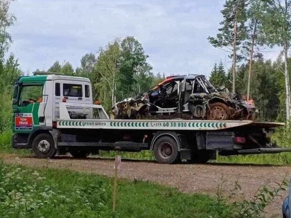 VIDEO: Tanaks piedzīvo šaušalīgu avāriju