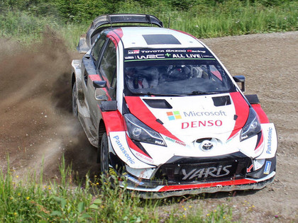 VIDEO: 'Toyota' braucēji gatavojas Somijas WRC rallijam