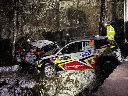 Montekarlo rallijs sākas ar drāmu, avārijām un atceltu ātrumposmu (VIDEO)