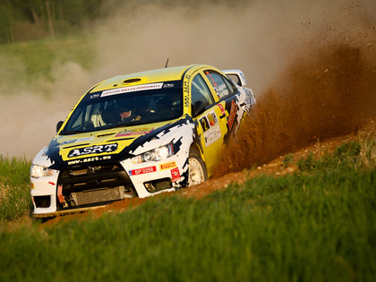 Talsu rallija treniņos blīvi rezultāti  (FOTO)