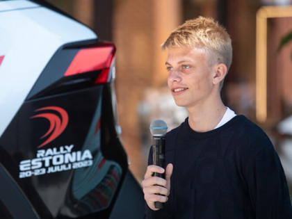TGR WRC jauniešu komandai pievienojas talantīgais igauņu sportists