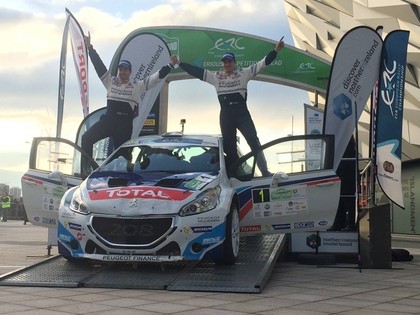 Dramatiskā cīņā Īrijas ERČ posmā uzvar Brīns, RC4 klasē Top 6 finišē abas SRT ekipāžas