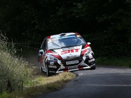 Beļģijas ERČ rallijā Sirmacis/Šimins pēc avārijas finišē 5.vietā