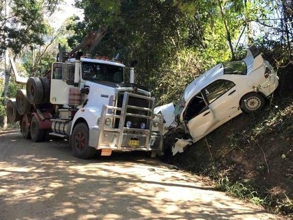 Pēc trases pierakstu laikā piedzīvotās avārijas Ostbergs izstājas no Austrālijas rallija